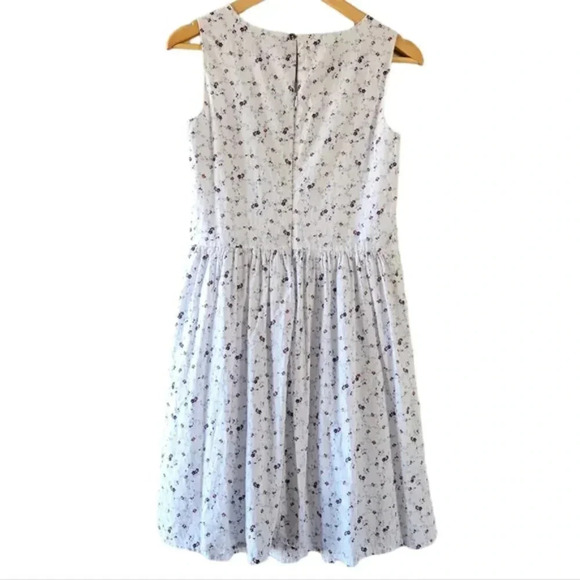 Saint James Floral Boho Casual Mini Coastal Feminine Dress Size US 4. - Picture 6 of 13